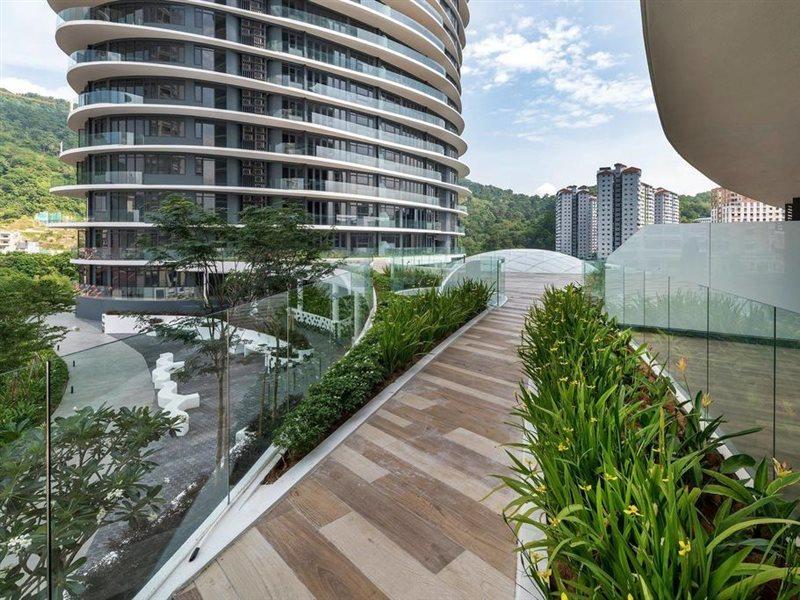 Arte Serviced Apartment @ Penang Gelugor Esterno foto