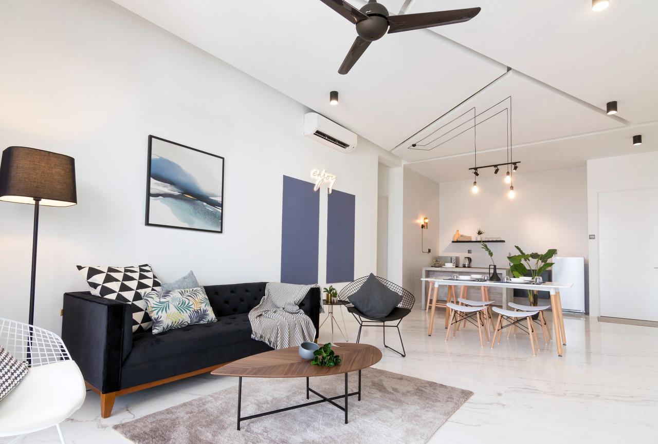 Arte Serviced Apartment @ Penang Gelugor Esterno foto