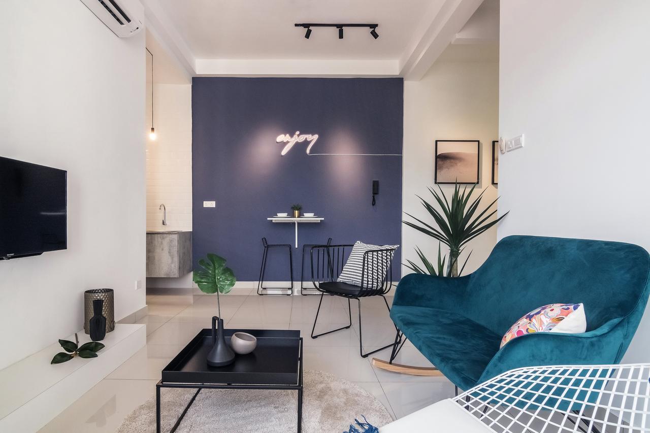 Arte Serviced Apartment @ Penang Gelugor Esterno foto