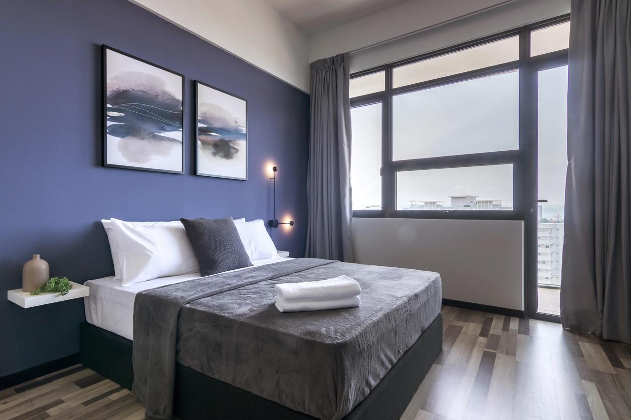 Arte Serviced Apartment @ Penang Gelugor Esterno foto
