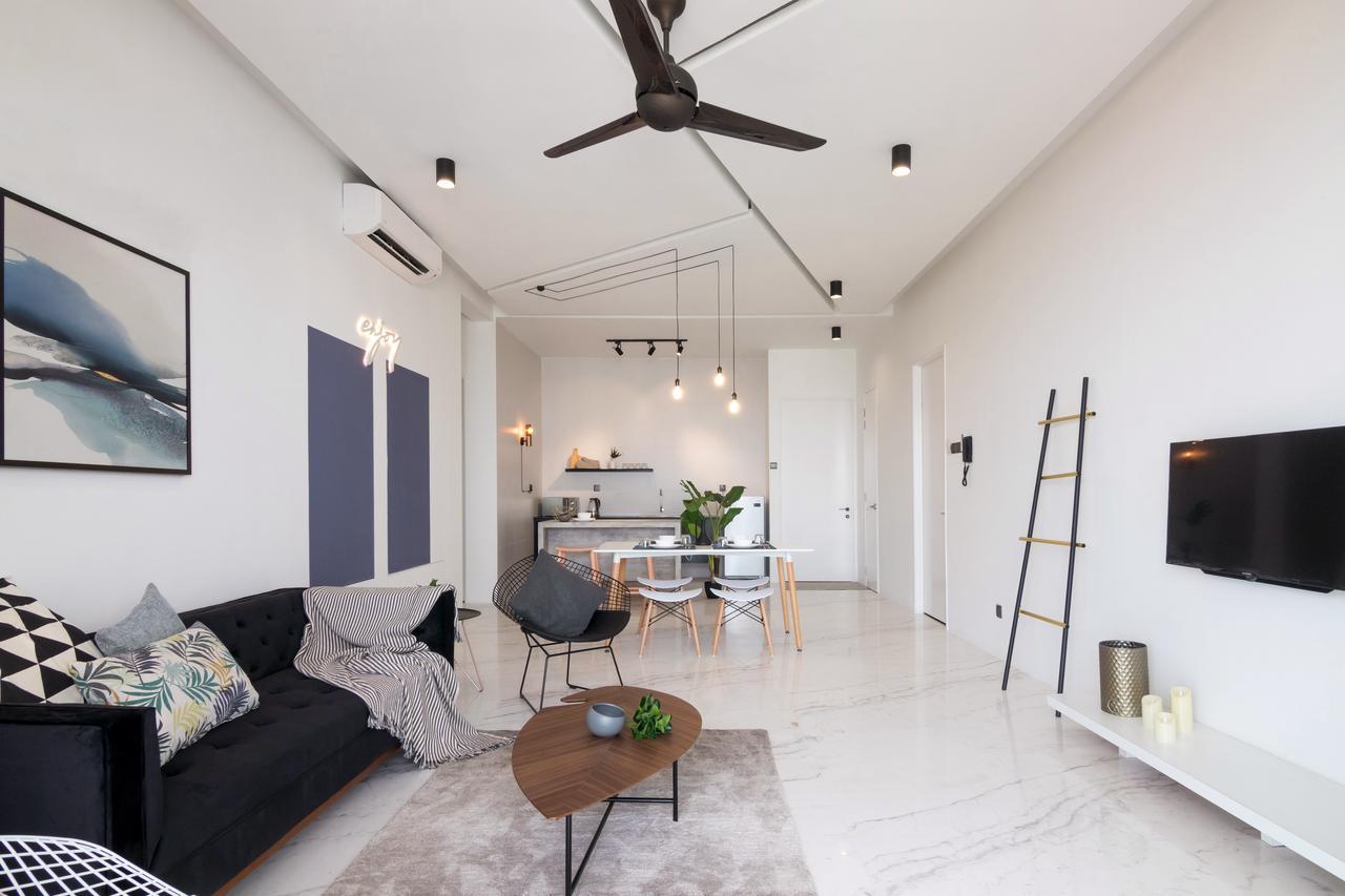 Arte Serviced Apartment @ Penang Gelugor Esterno foto